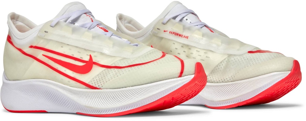 (Women) Nike Zoom Fly 3 'White Laser Crimson' AT8241-101 Cheap (Women) Nike Zoom Fly 3 'White Laser Crimson' AT8241-101