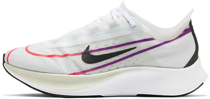 (Women) Nike Zoom Fly 3 'White Violet Crimson' AT8241-102 Buy (Women) Nike Zoom Fly 3 'White Violet Crimson' AT8241-102