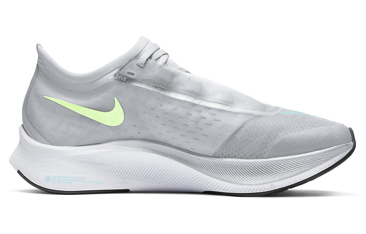 Order Nike Zoom Fly 3 運動減震防滑低幫跑步鞋 女款 灰綠
