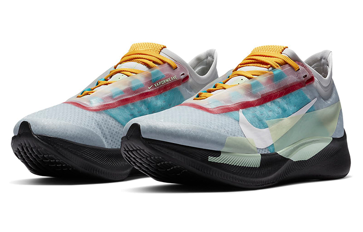 (W) Nike Zoom Fly 3 PRM 'Blue Gray Red' 圖 3