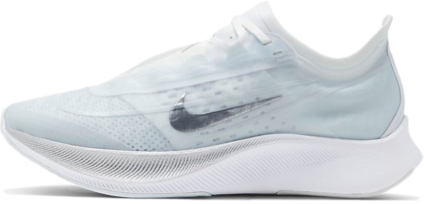 (Women) Nike Zoom Fly 3 Pure Platinum AT8241-002 Buy (Women) Nike Zoom Fly 3 Pure Platinum AT8241-002