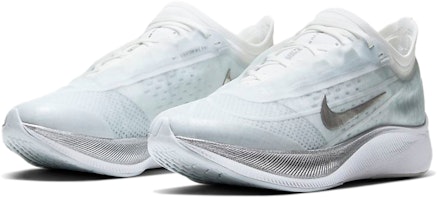 (W) Nike Zoom Fly 3 Pure Platinum AT8241-002 Lookbook (W) Nike Zoom Fly 3 Pure Platinum AT8241-002