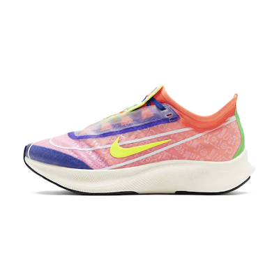(W) Nike Zoom Fly 3 Red/Blue/Green