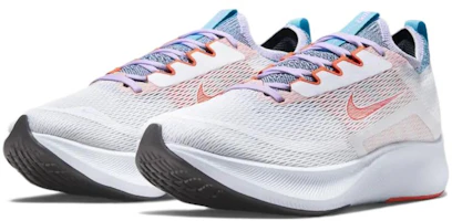 Lookbook (Women) Nike Zoom Fly 4 'White Orange Lilac' CT2401-100