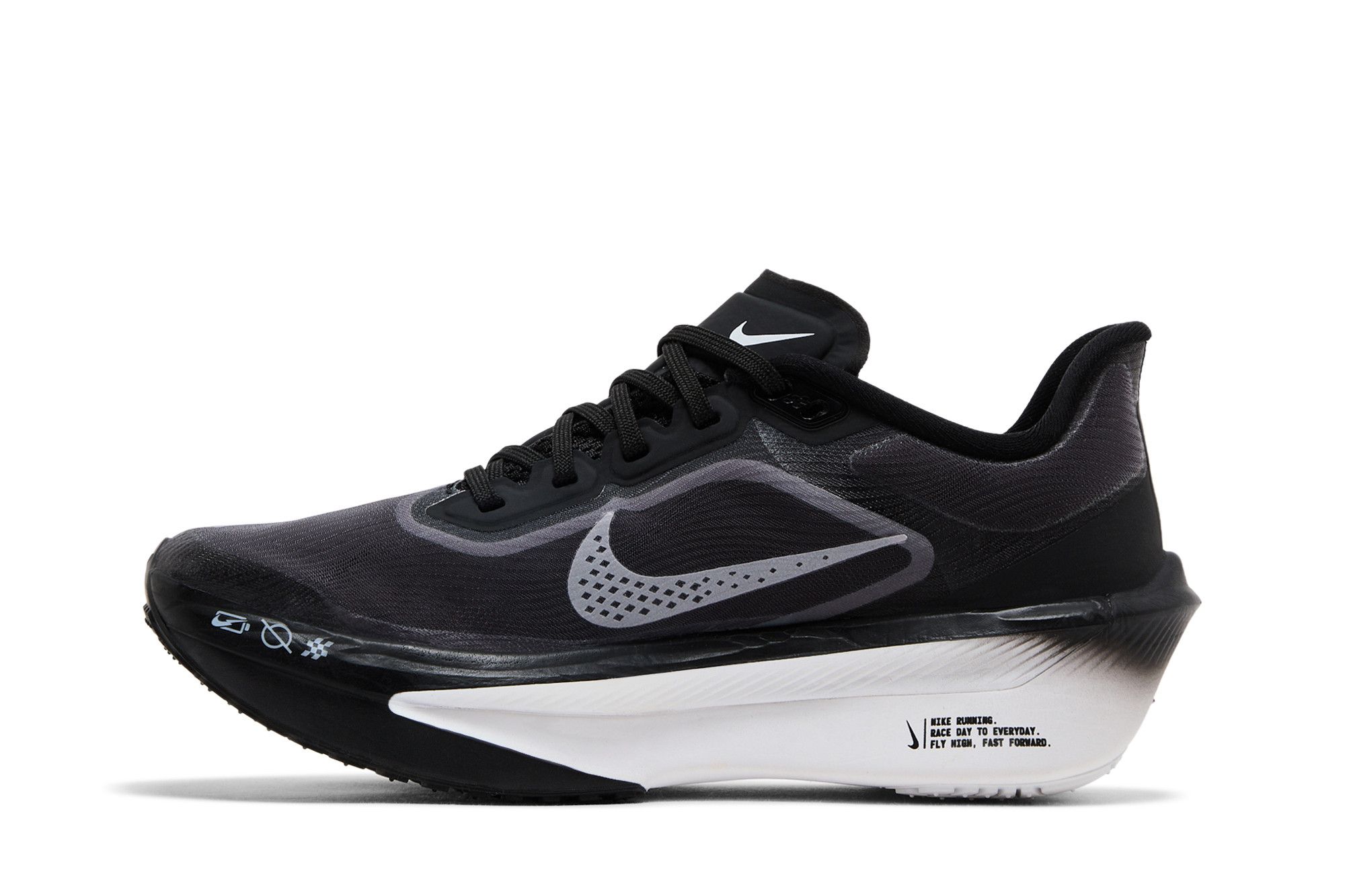 Shop (Women) Nike Zoom Fly 6 'Black Light Smoke Grey' FN8455-001