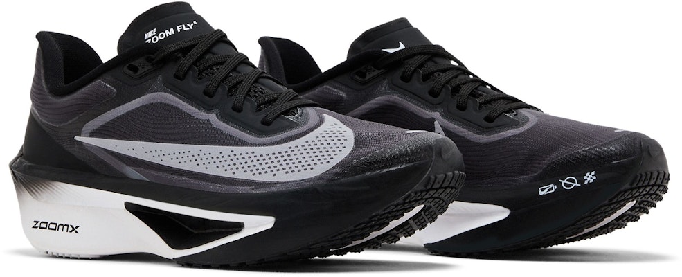 (Women) Nike Zoom Fly 6 'Black Light Smoke Grey' FN8455-001 1