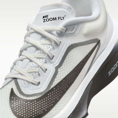 Sizing (Women) Nike Zoom Fly 6 White/Smoke Gray/Metallic Silver/Black FN8455-100