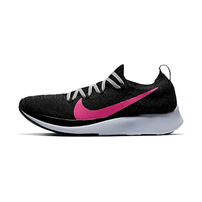 (W) Nike Zoom Fly Flyknit 'Black Hyper Pink'
