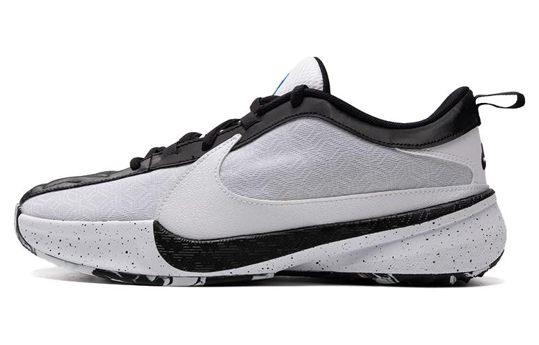 Buy 耐吉 Freak 5 字母哥5 減震防滑耐磨 低幫 籃球鞋 女款 白色