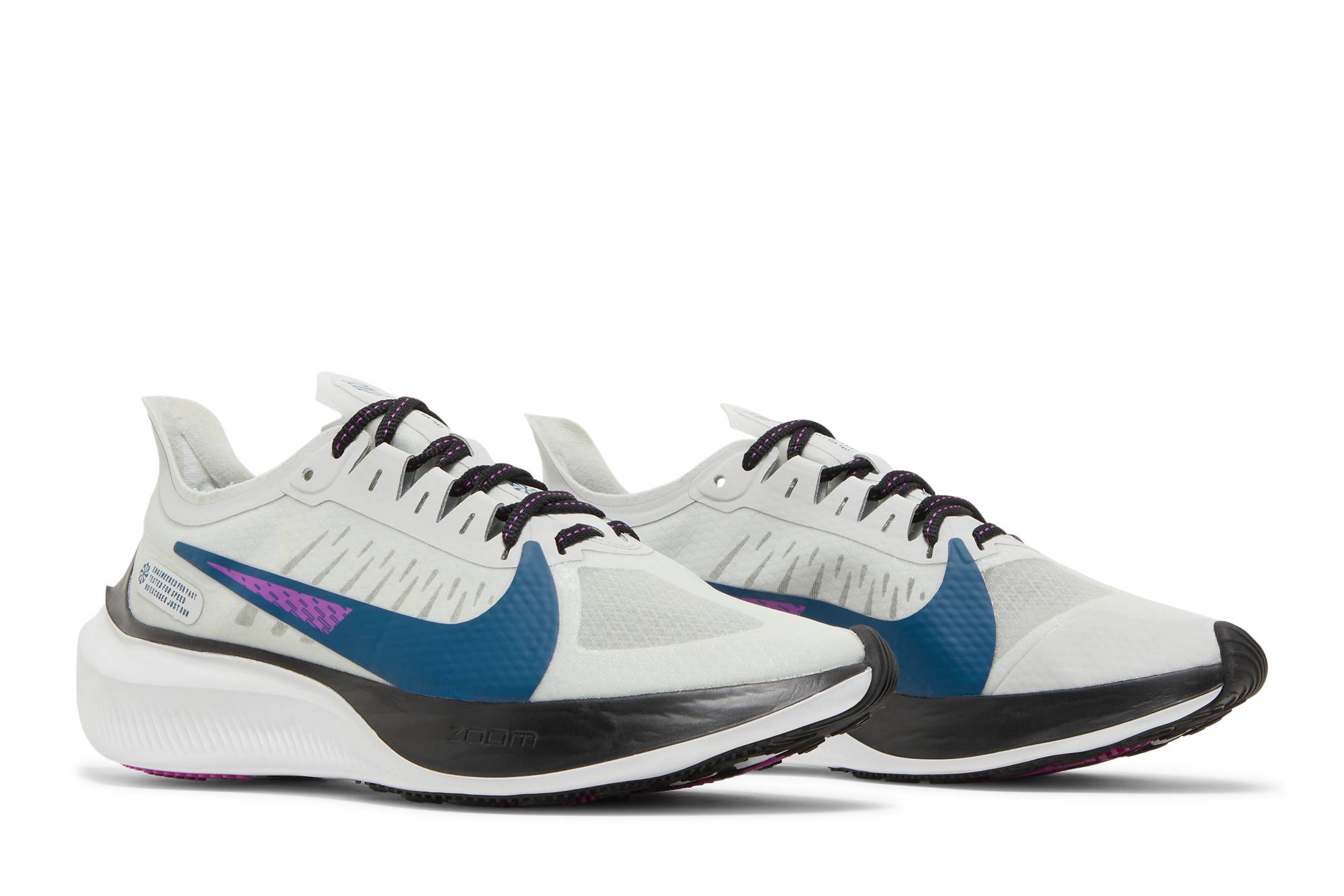 Cheap Nike Zoom Gravity 1 低筒 跑步鞋 女款 灰藍