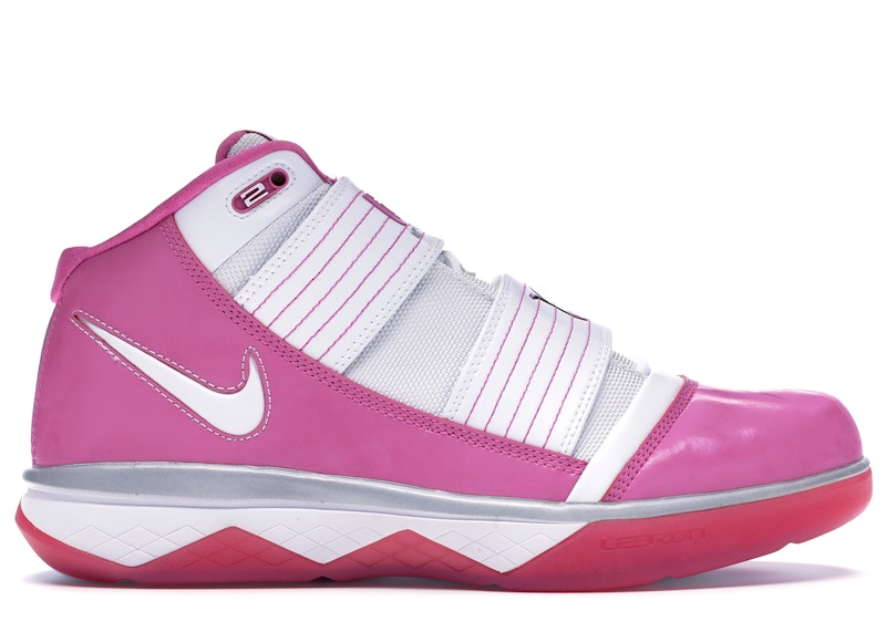 (Women) Nike Zoom LeBron Soldier 3 'Breast Cancer Awareness' 367185-914