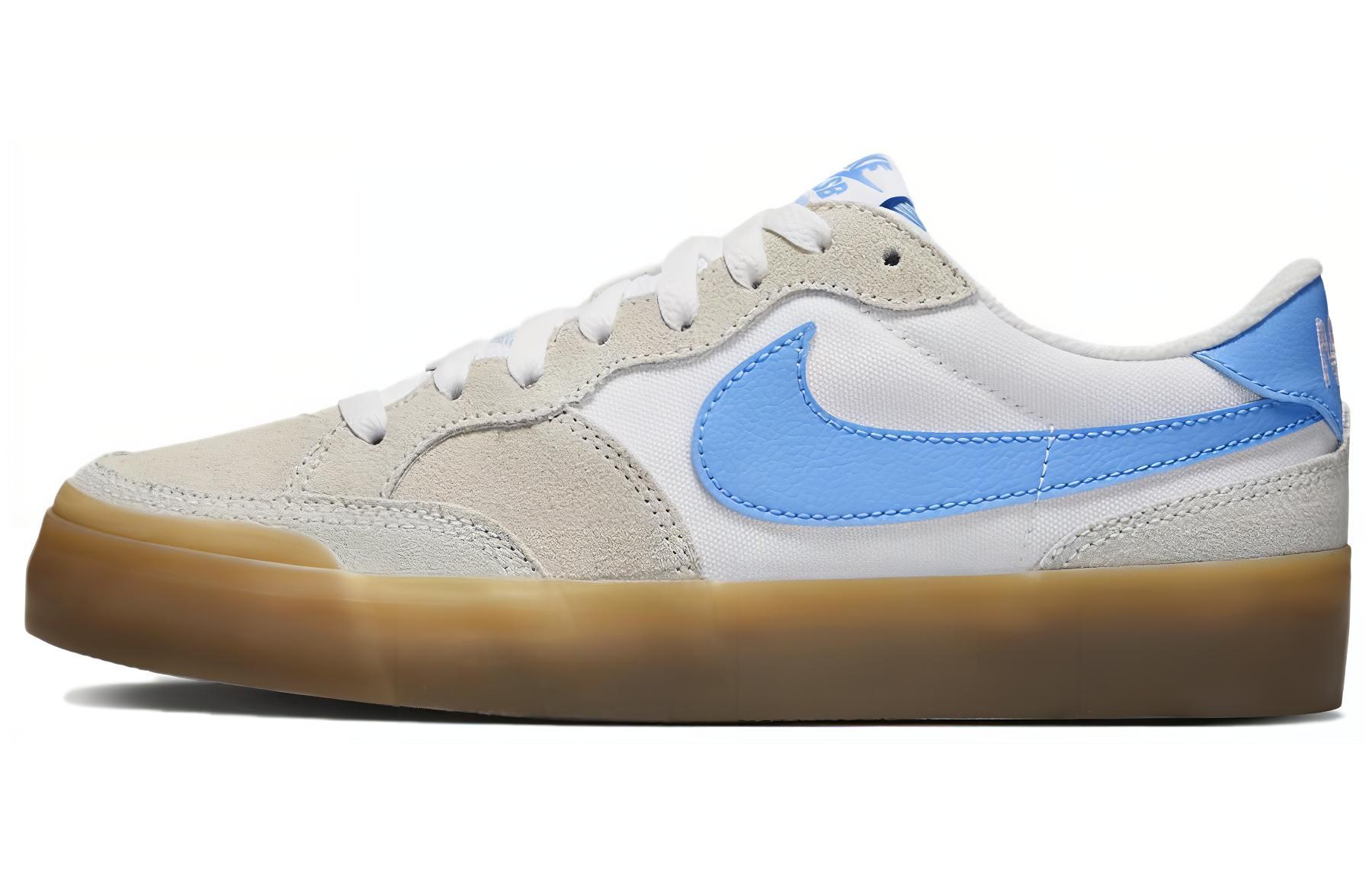 (Women) Nike Zoom Pogo Plus SB 'White University Blue Gum' DR9114-100