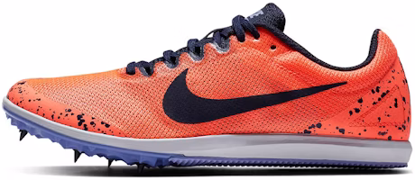 (Women) Nike Zoom Rival D 10 'Ink Splatter - Bright Mango' 907567-800 (Women) Nike Zoom Rival D 10 'Ink Splatter - Bright Mango' 907567-800