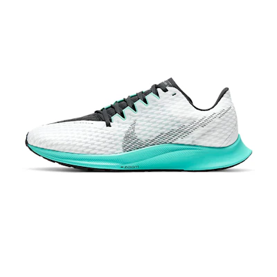 (W) Nike Zoom Rival Fly 2 'Black White Green'