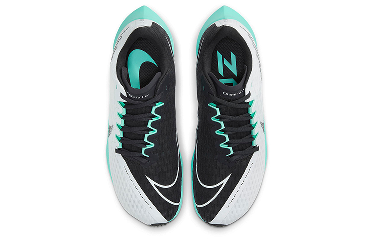 Shop (W) Nike Zoom Rival Fly 2 ''Noir Blanc Vert'' CJ0509-103