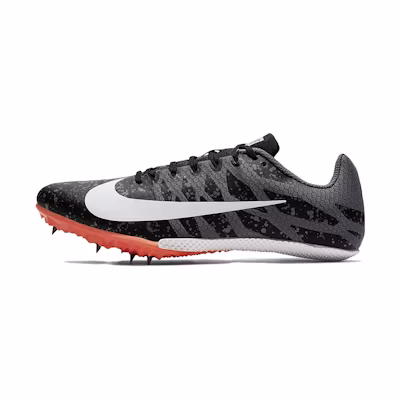 Nike Zoom Rival S 9 'Black Iron Grey Hyper Crimson'