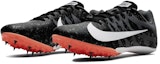 Lookbook (W) Nike Zoom Rival S 9 'Hitam Kelabu Besi Jingga Terang' 907564-008