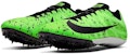 (W) Nike Zoom Rival S 9 'Hijau Elektrik Bertompok' 907565-302