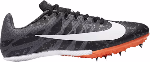 (Women) Nike Zoom Rival S 9 'Paint Splatter - Black Iron Grey' 907565-008 (Women) Nike Zoom Rival S 9 'Paint Splatter - Black Iron Grey' 907565-008