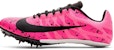 (W) Nike Zoom Rival S 9 'Paint Splatter - Pink Blast' - Merah Jambu Berhias Cat 907565-603