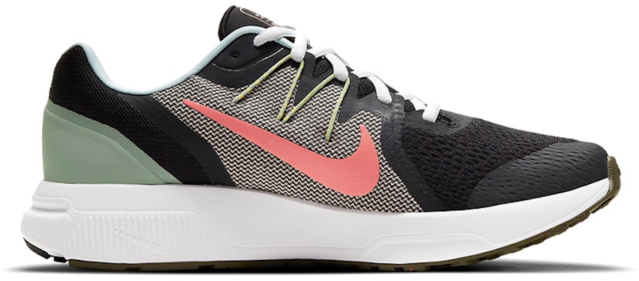 耐吉 Zoom Span 3 減震防滑 拼色運動跑步鞋 女款 黑綠粉 Order 耐吉 Zoom Span 3 減震防滑 拼色運動跑步鞋 女款 黑綠粉