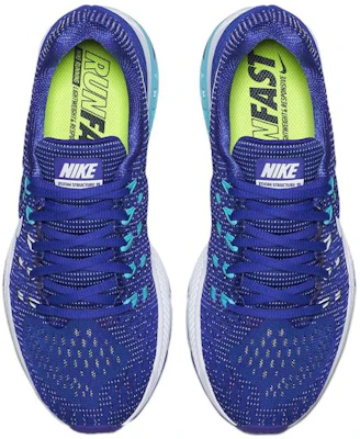 Nike Zoom Structure 19 Air 低筒 跑步鞋 女款 藍白 Lookbook Nike Zoom Structure 19 Air 低筒 跑步鞋 女款 藍白