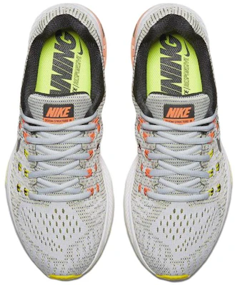 Nike Zoom Structure 19 低筒 運動鞋 女款 白灰橙 Lookbook Nike Zoom Structure 19 低筒 運動鞋 女款 白灰橙