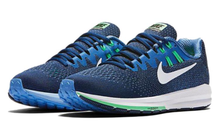 Lookbook Nike Zoom Structure 20 低筒 跑步鞋 女款 深藍色