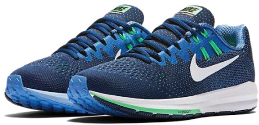 Nike Zoom Structure 20 低筒 跑步鞋 女款 深藍色 Lookbook Nike Zoom Structure 20 低筒 跑步鞋 女款 深藍色