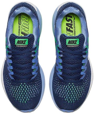 Nike Zoom Structure 20 低筒 跑步鞋 女款 深藍色 Shop Nike Zoom Structure 20 低筒 跑步鞋 女款 深藍色