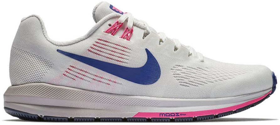 Nike Zoom Structure 21 低筒 跑步鞋 女款 白藍粉 Order Nike Zoom Structure 21 低筒 跑步鞋 女款 白藍粉