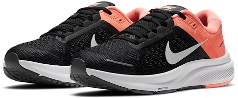 Lookbook Nike Zoom Structure 23 低筒 跑步鞋 女款 粉黑