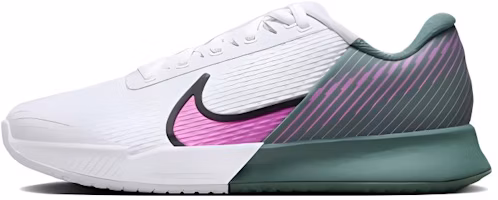 (Women) Nike Zoom Vapor Pro 2 HC 'White Bicoastal Pink' DR6192-109 (Women) Nike Zoom Vapor Pro 2 HC 'White Bicoastal Pink' DR6192-109