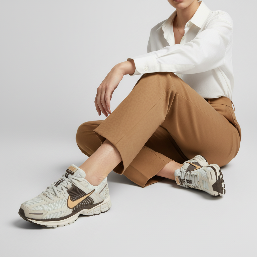 Order (W) Nike Zoom Vomero 5 'Light Bone Sesame' Lelaki Kasut HM9657-001