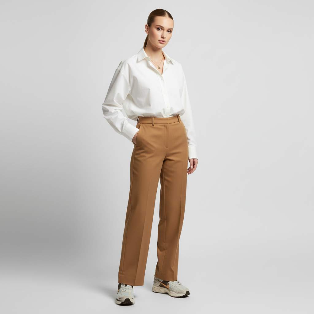 Lookbook (W) Nike Zoom Vomero 5 'Light Bone Sesame' Lelaki Kasut HM9657-001