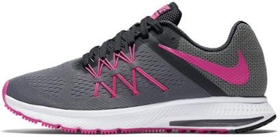 (Women) Nike Zoom Winflo 3 'Gray Pink' 831562-002 (Women) Nike Zoom Winflo 3 'Gray Pink' 831562-002
