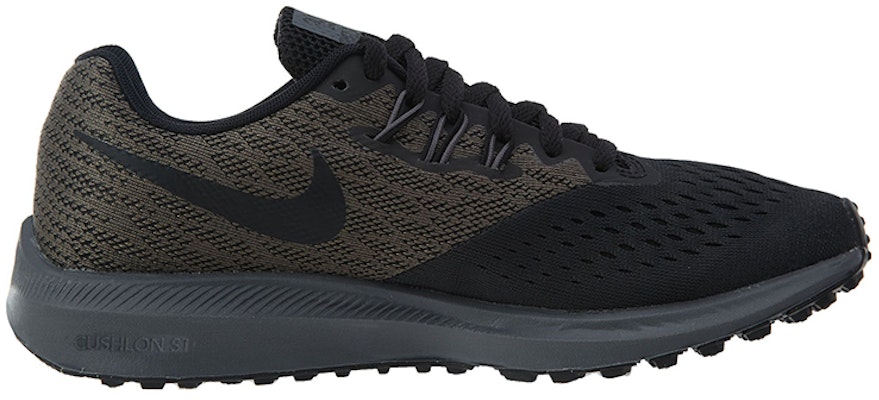 耐吉 Air Zoom Winflo 4 透氣輕便耐磨 低幫跑步鞋 女款 黑色 Order 耐吉 Air Zoom Winflo 4 透氣輕便耐磨 低幫跑步鞋 女款 黑色