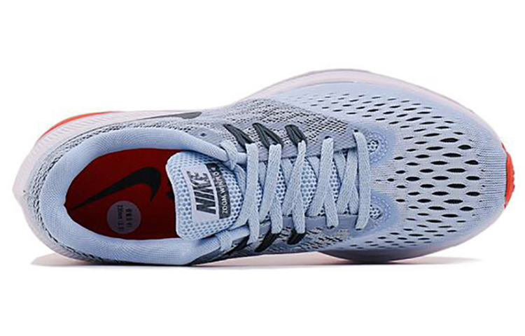 Lookbook 耐吉 Zoom Winflo 4 低幫 跑步鞋 女款 藍色