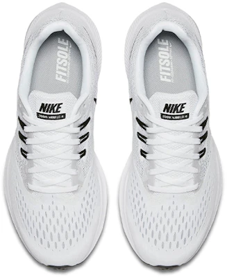 (W) Nike Zoom Winflo 4 ''Bianco Nero Grigio Lupo'' 898485-100 Shop (W) Nike Zoom Winflo 4 ''Bianco Nero Grigio Lupo'' 898485-100