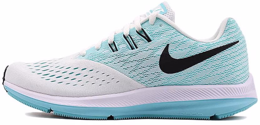 Nike Zoom Winflo 4 舒適 耐磨減震 低筒 跑步鞋 女款 青色 Buy Nike Zoom Winflo 4 舒適 耐磨減震 低筒 跑步鞋 女款 青色