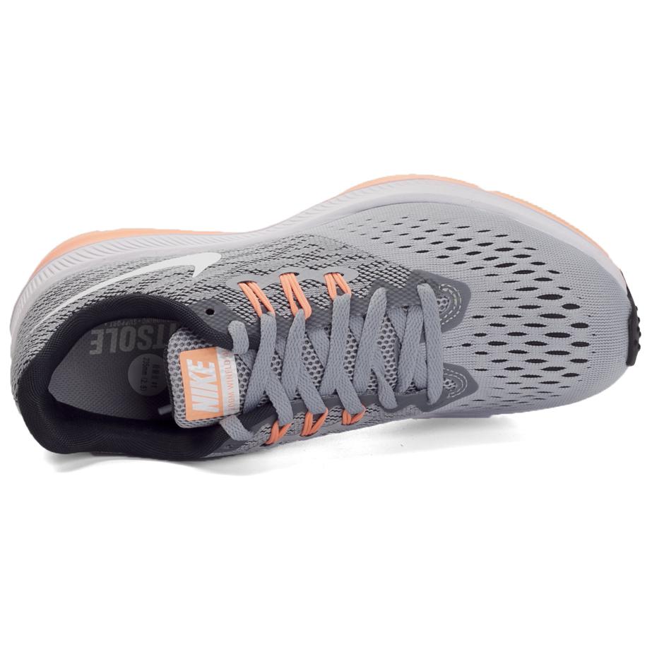 Purchase 耐吉 Zoom Winflo 4 減震防滑耐磨 低幫 跑步鞋 女款 灰色