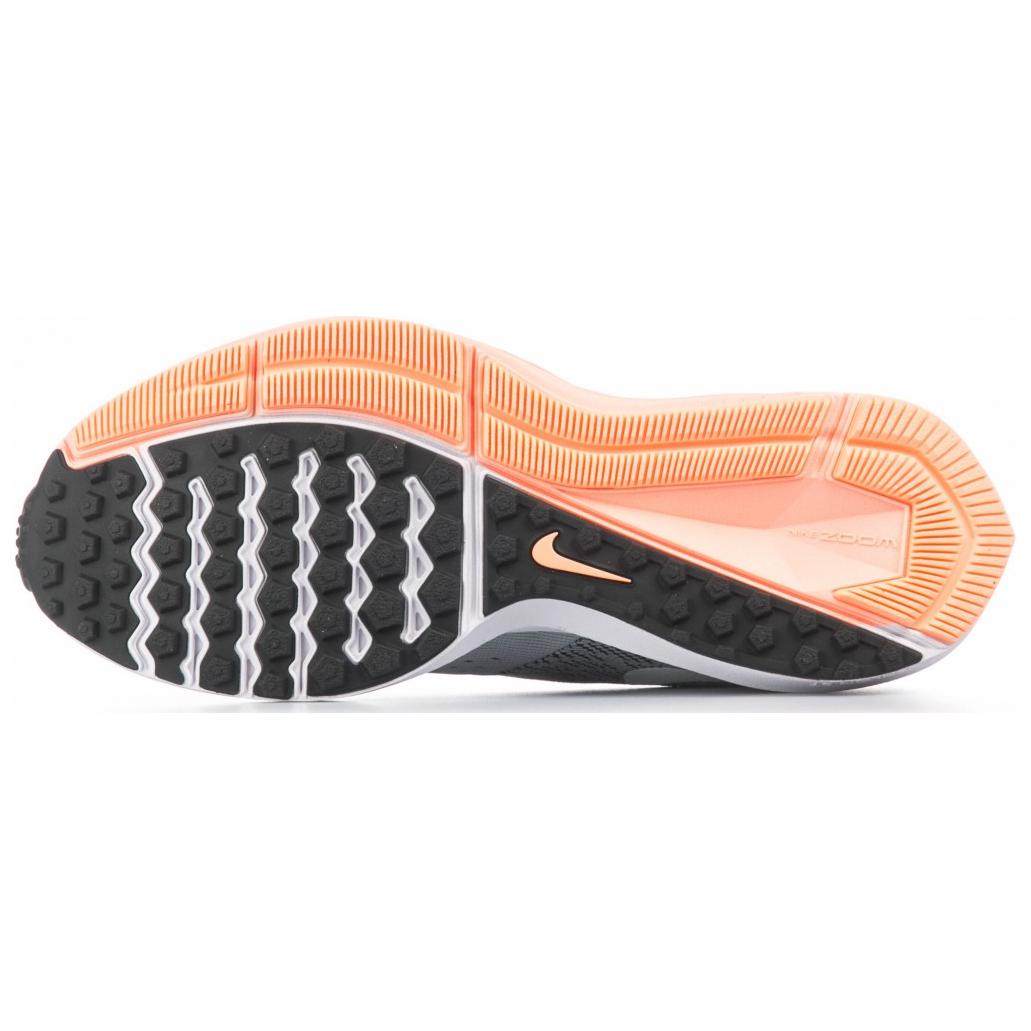 Sizing 耐吉 Zoom Winflo 4 減震防滑耐磨 低幫 跑步鞋 女款 灰色