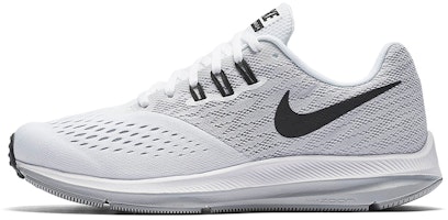 (Women) Nike Zoom Winflo 4 'White Black Wolf Grey' 898485-100 (Women) Nike Zoom Winflo 4 'White Black Wolf Grey' 898485-100