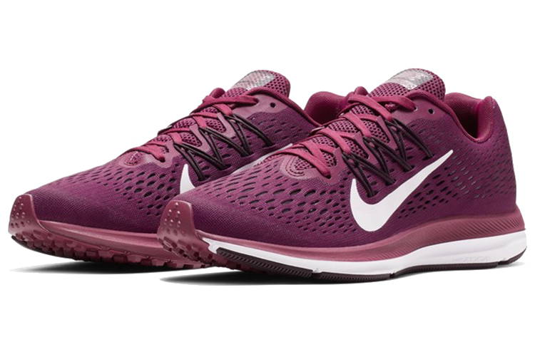 Lookbook Nike Zoom Winflo 5 低筒 跑鞋 女款 玫紫色