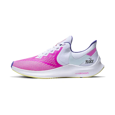 (W) Nike Zoom Winflo 6 'White Fuchsia'