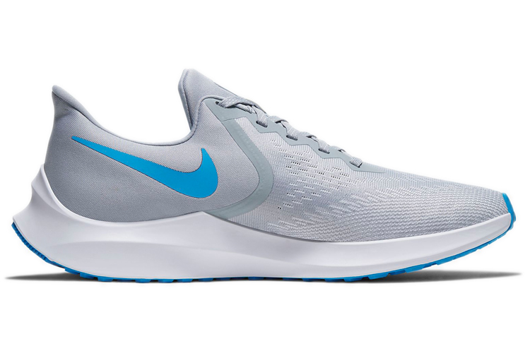 (W) Nike Zoom Winflo 6 Wolf Grey 'Gray White Blue' 圖 2