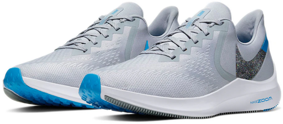 (W) Nike Zoom Winflo 6 Wolf Grey ''Grijs Wit Blauw'' AQ7497-012 Lookbook (W) Nike Zoom Winflo 6 Wolf Grey ''Grijs Wit Blauw'' AQ7497-012