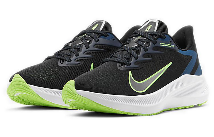 Lookbook (W) Nike Zoom Winflo 7 ''Schwarz Vapor Grün'' CJ0302-003