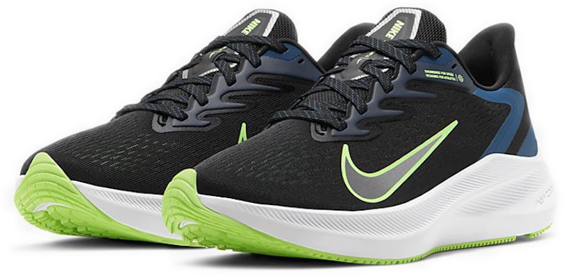 (Women) Nike Zoom Winflo 7 'Black Vapor Green' CJ0302-003 Lookbook (Women) Nike Zoom Winflo 7 'Black Vapor Green' CJ0302-003