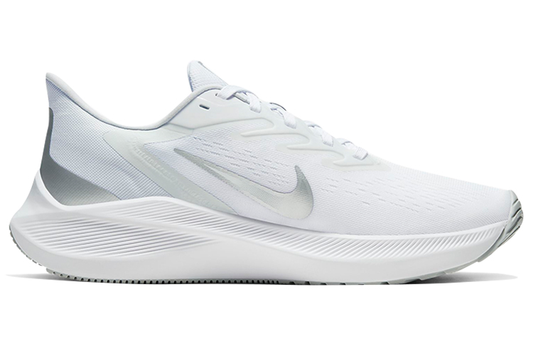Order (W) Nike Zoom Winflo 7 'Pure Platinum' Sepatu Lari Pria/Wanita CJ0302-004